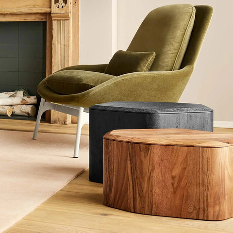 Hoard Tall Side Table with Storage