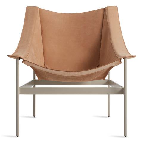 Heyday Lounge Chair by Blu Dot in Sand Leather
