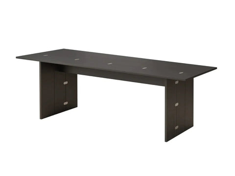 black oak desk designed by design house stockholm