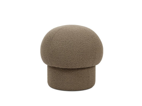 uno pouf in brown designed by design house stockholm