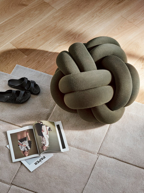 Knot, Floor Cushion by Design House Stockholm