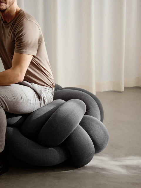 Knot, Floor Cushion by Design House Stockholm