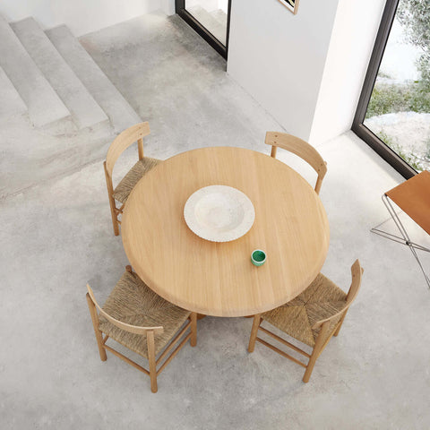 Islets Dining Table with Borge Mogensen Dining Chairs by Fredericia