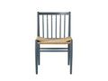 j80 dining chair by fdb mobler in blue grey beech