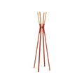 Splash Coat Rack by Blu Dot in Tomato, low front view