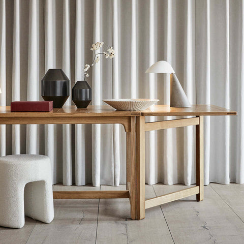 library table by borge mogensen for fredericia furniture in oak oiled