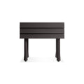 Lap Nightstand by Blu Dot in Black On Ash Black, low front view