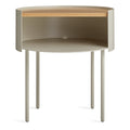 Li'l Something Side Table by Blu Dot in putty
