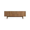 Murmur 2 Door / 2 Drawer Console by Blu Dot in Walnut, front view
