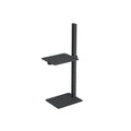 Museum Side Table in black, minimalist Scandinavian design by String®