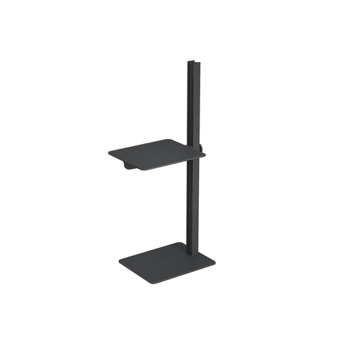 Museum Side Table in black, minimalist Scandinavian design by String®
