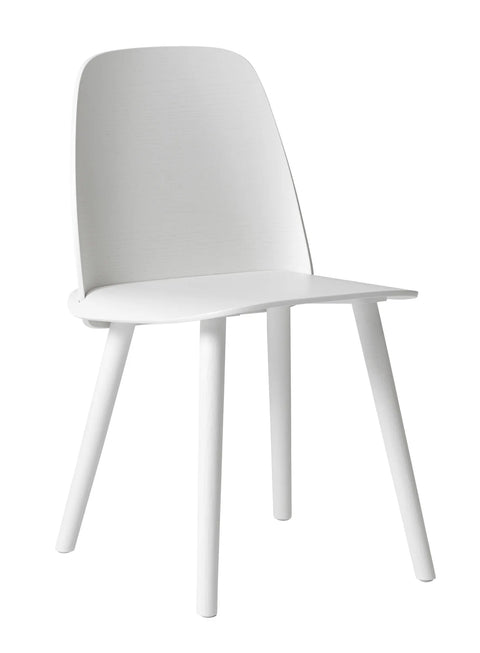 nerd chair in white designed by Muuto