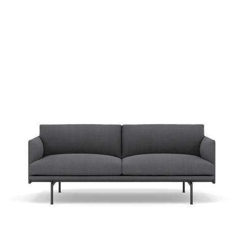 muuto outline 2 seater sofa in remix 163