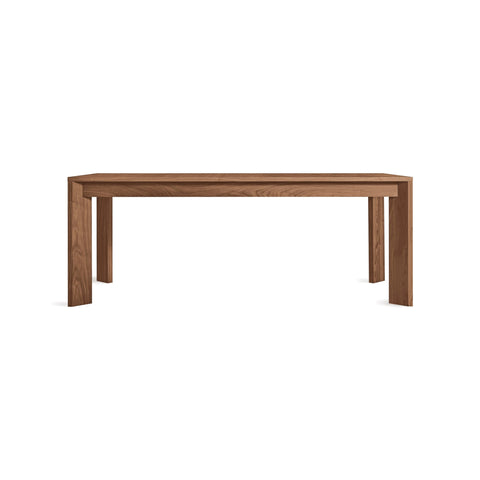 Moreover Extension Dining Table by Blu Dot in Walnut, front view