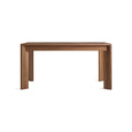 Moreover Extension Dining Table by Blu Dot in Walnut, front view, second image