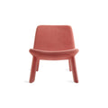 Neat Lounge Chair by Blu Dot in Ablin Velvet, low front view