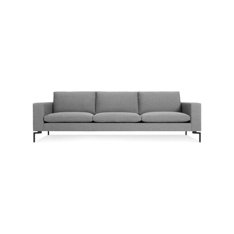 New Standard 104" Sofa by Blu Dot in Spitzer Grey with Black legs