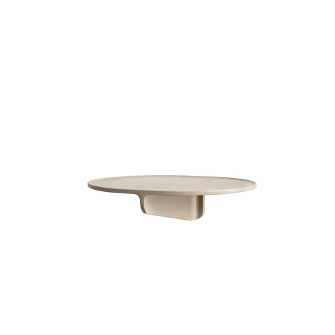 Museum NM&.045 shelf by String™ in beige, compact wall-mounted Scandinavian shelf