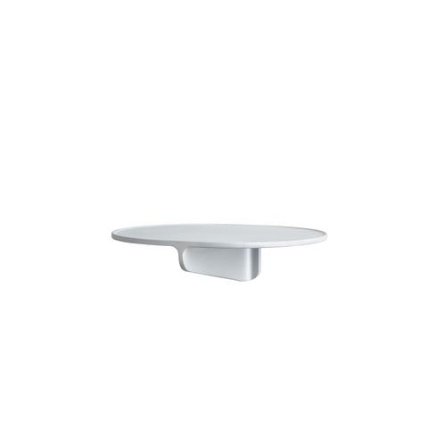 Museum NM&.045 shelf by String™ in aluminum, contemporary Scandinavian wall shelf