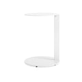 Note Side Table by Blu Dot in White, side view