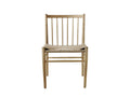 j80 dining chair by fdb mobler in oiled oak 
