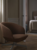 muuto oslo lounge chair with swivel base 