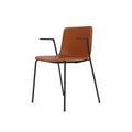 4 leg Pato chair by fredericia, front side view