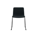 Pato chair by fredericia with sledge base, front view