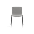 pato stackable dining chair fully upholstered by Fredericia Furniture, front view