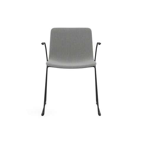 pato armchair by fredericia, front view