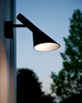 mid century modern outdoor wall lamp by louis poulsen