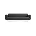 Puff Puff 87" Sofa by Blu Dot in Maharam Meld In Panda, low front view