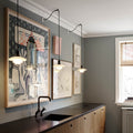 PH 2/1 designed by Poul Henningsen for Louis Poulsen in a kitchen