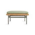 Perch Outdoor Ottoman by Blu Dot, front view