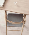 post armchair in oak detail picture designed by fredericia furniture