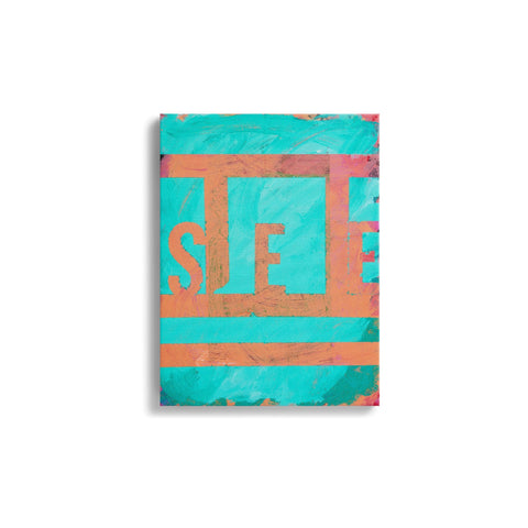 NIAD + Blu Dot "Untitled" (Letters), front view