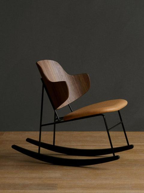 Audo Copenhagen The Penguin Rocking Chair in a styled interior