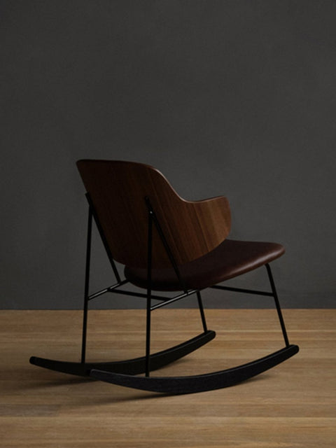 Audo Copenhagen The Penguin Rocking Chair in a styled interior