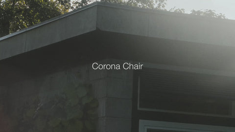 Watch the Corona Chair by Poul M. Volther in motion – sculptural Danish design for contemporary living