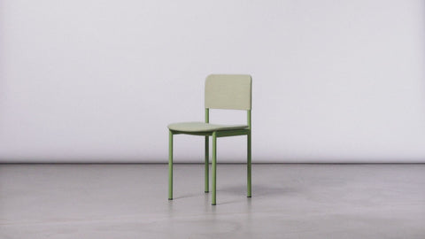 Product video showcasing the Fredericia Plan Chair collection, highlighting minimalist Scandinavian design, upholstery options, and brushed chrome or lacquered steel frame finishes