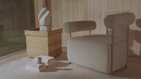 Solitude Lounge Chair by Kristina Dam Studio