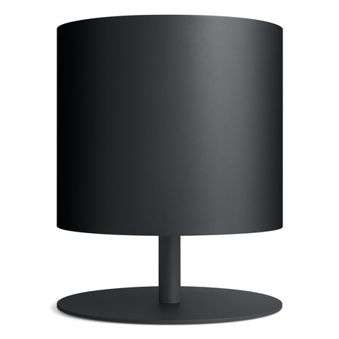 Plot Large Planter by Blu Dot in Oblivion powder-coated aluminum, front view
