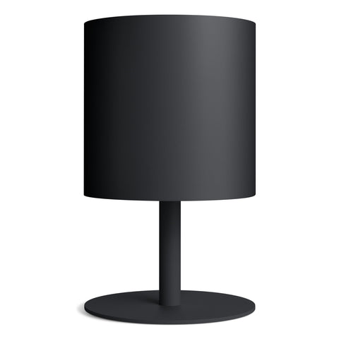 Plot Medium Planter by Blu Dot in Oblivion powder-coated aluminum, front view
