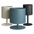 Plot Small Planter by Blu Dot in Putty, Oblivion, and White powder-coated aluminum, group shot