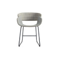 Racer Chair by Blu Dot in Tait Marine, low front view