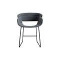 Racer Chair by Blu Dot in Maharam Mode In Machine, low front view