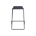 Ready Stacking Stool by Blu Dot in Navy, barstool height