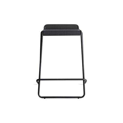 Ready Stacking Stool by Blu Dot in Black, counter stool height