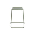 Ready Stacking Stool by Blu Dot in Grey Green, counter stool height