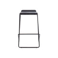 Ready Stacking Stool by Blu Dot in Black, barstool height, stacked
